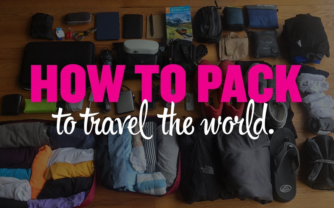 How to Pack Light for Long-Term Travel