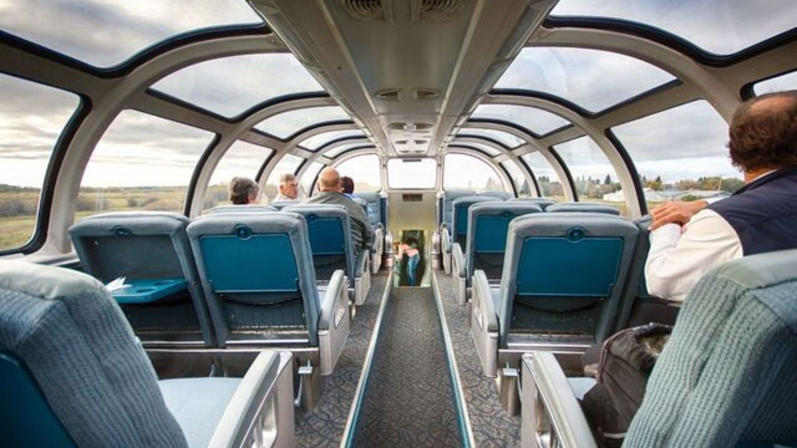 People enjoying Scenic Train Ride