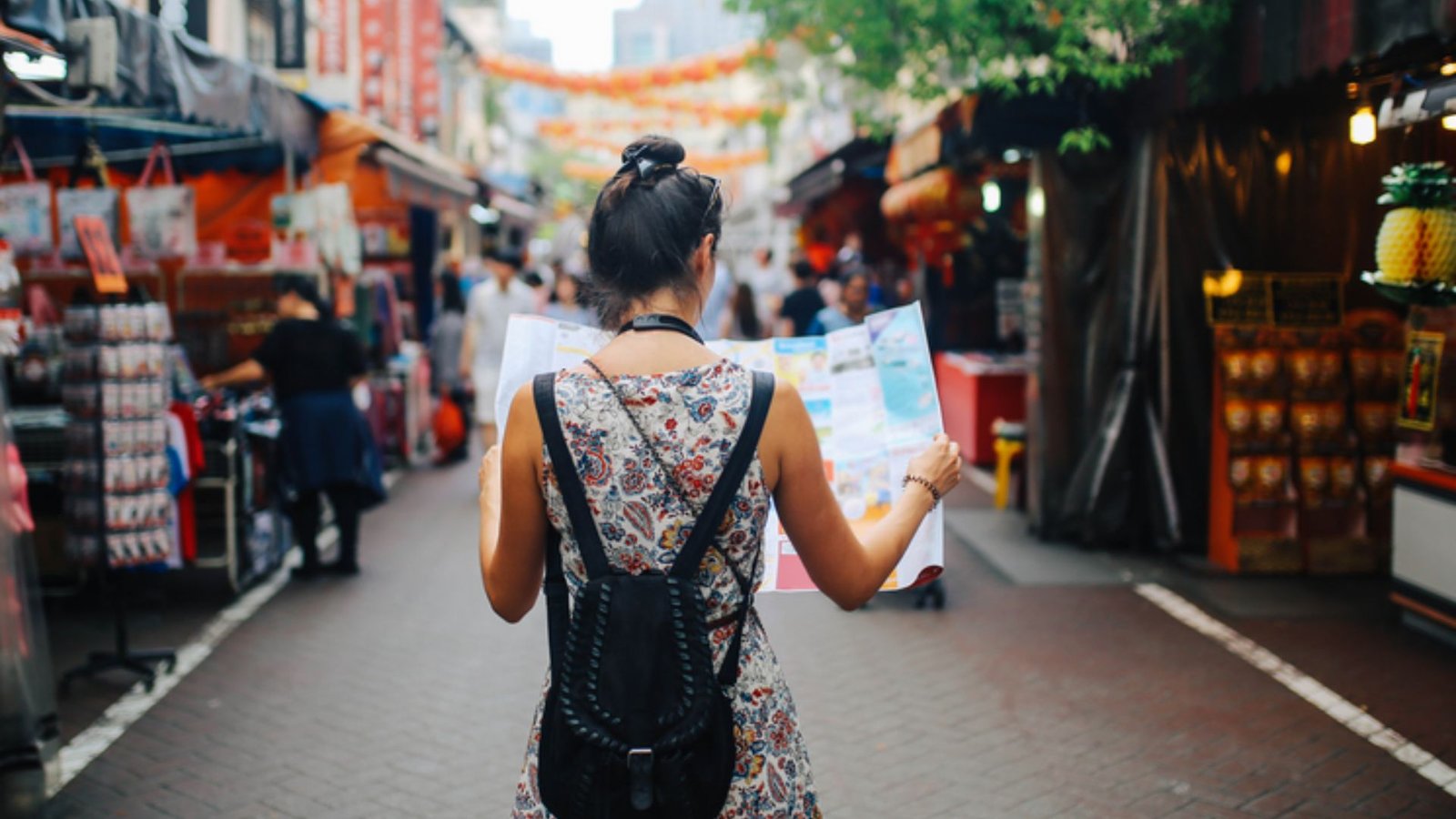 A lady Travelling Like a Local